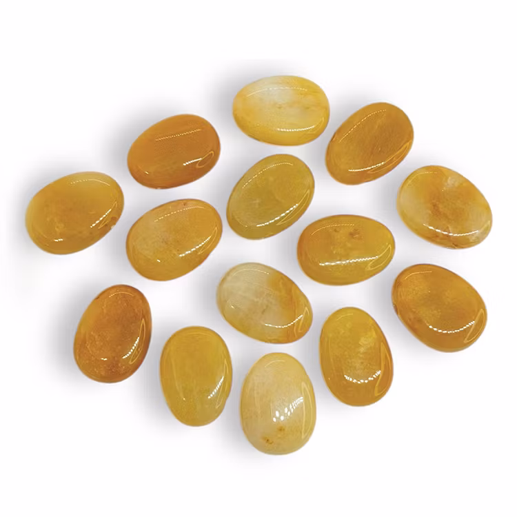 Aventurin Gul Hängsmycke (Droppe)