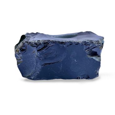 Obsidian Svart Rå Ljushållare