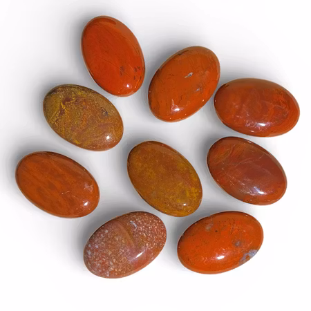 Jaspis Brecci Röd Handsten L