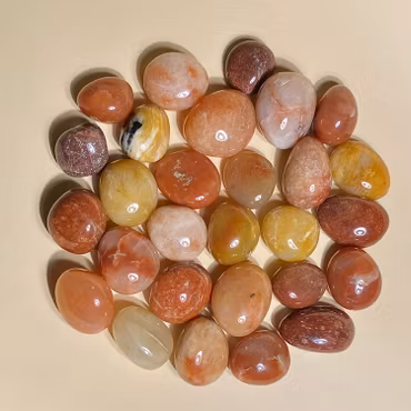 Agat Orange Trumlad sten