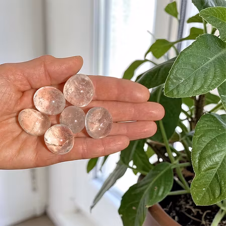 Bergkristall Trumlade stenar 100gr