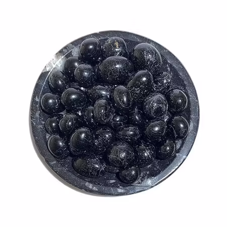 Turmalin Svart 100gr Trumlade stenar