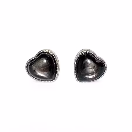Hypersten Hjärta Örhängen (925 Silver)