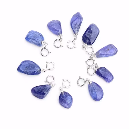 Tansanit Hängsmycke (925 Silver)