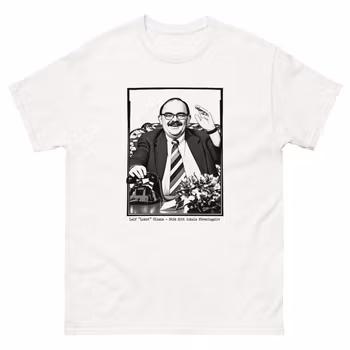Vit Leif "Loket" Olsson t-shirt