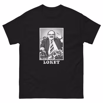 Loket Svart t-shirt