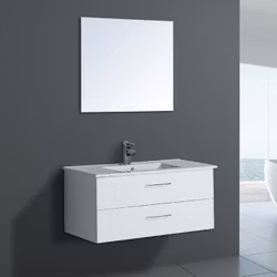 Lind plus 100cm  badrumsmöbler m/ spegel