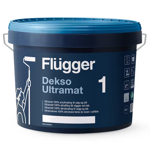 Flügger Dekso 1 Ultramatt - Vägg-/takfärg