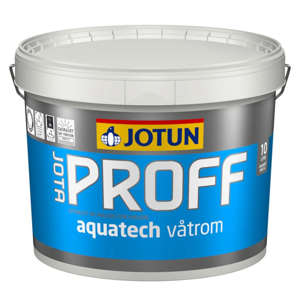 Jotaproff Aquatech - Våtrumsfärg - 10L