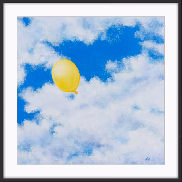 Gul ballong