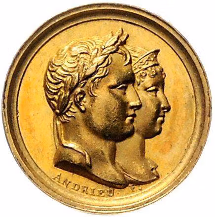 Frankrike, Napoléon Bonaparte, Kejsare 1804-1814/15, GULDMEDALJ 1811