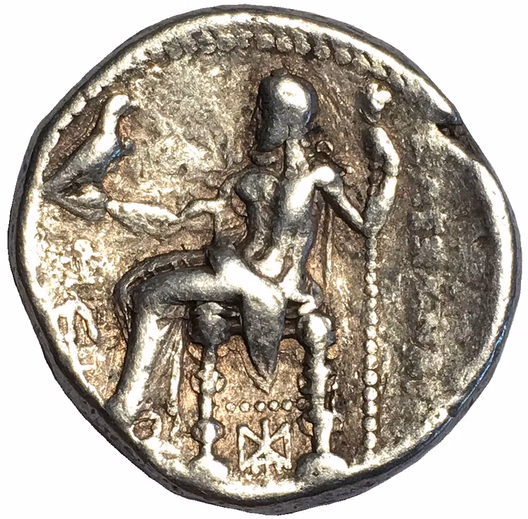 Antika Grekland, Makedonien, Alexander III (Den Store) 336-323 f.Kr, Tetradrachm - Silver - BRA EXEMPLAR