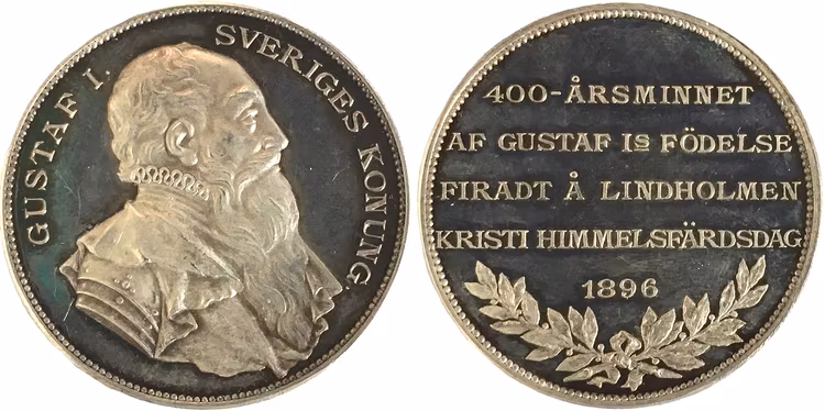 Gustav Vasas 400-årsminne av hans födelse 1496-1896 av Adolf Lindberg