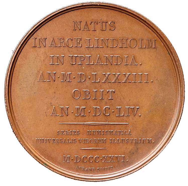 Gustav Vasas minne av J. Salmson - Toppexemplar. Ex. Sven Svensson