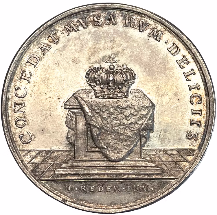 Kristina abdikerar den svenska tronen den 6 juni 1654 av Carl Gustaf Hartman - MYCKET SÄLLSYNT