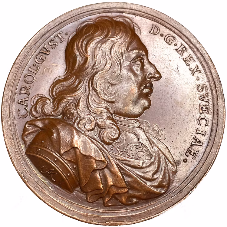 Karl X Gustav - Konungens lugn och självförtröstan av Arvid Karlsteen - MYCKET SÄLLSYNT - RR