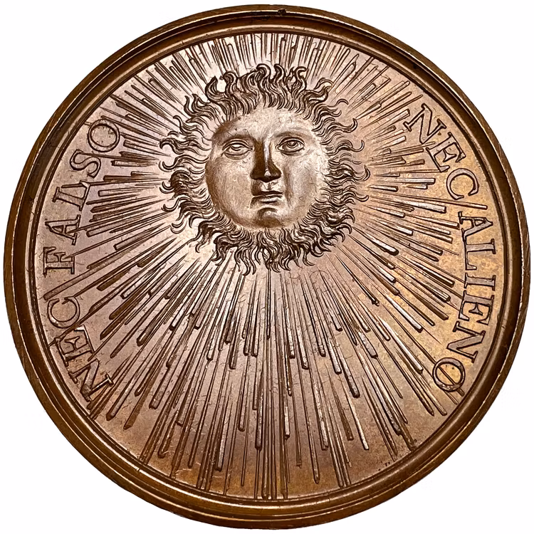 Drottning Kristina - Besöket i Paris 1656 och förhandling om kungadömet Neapel av Charles Cheron - MYCKET SÄLLSYNT och vackert ocirkulerat exemplar -