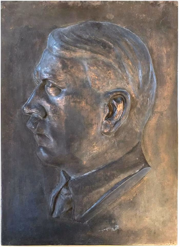 Adolf Hitler (1933) - Stor plakett - MYCKET SÄLLSYNT