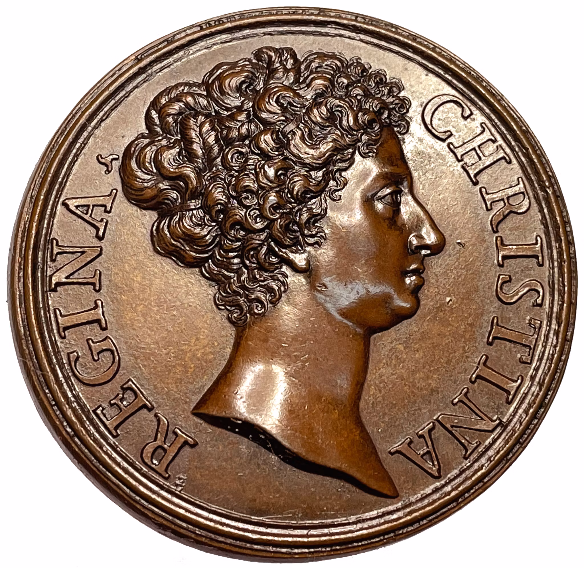 Kristina i Rom 1680 av Hamerani - Vackert exemplar