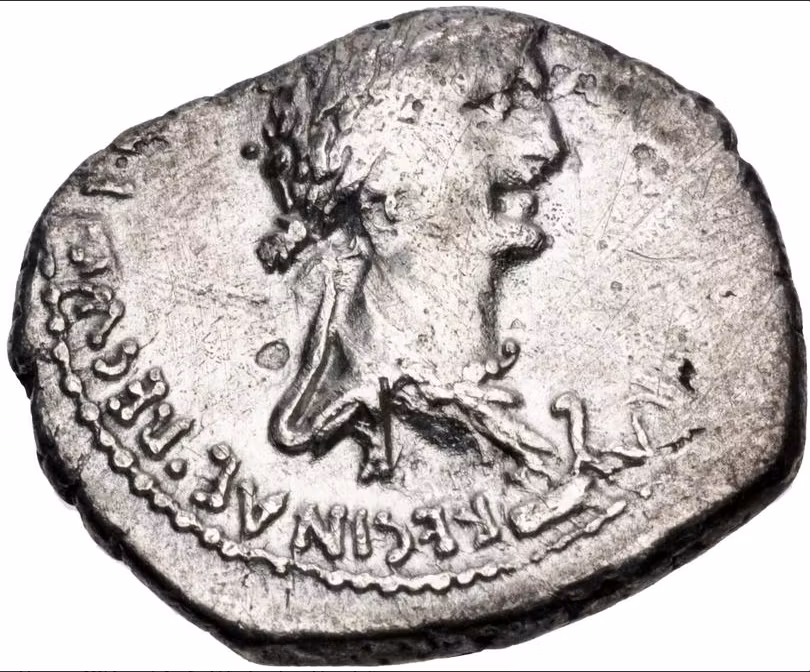 Markus Antonius och Cleopatra - En numismatisk raritet