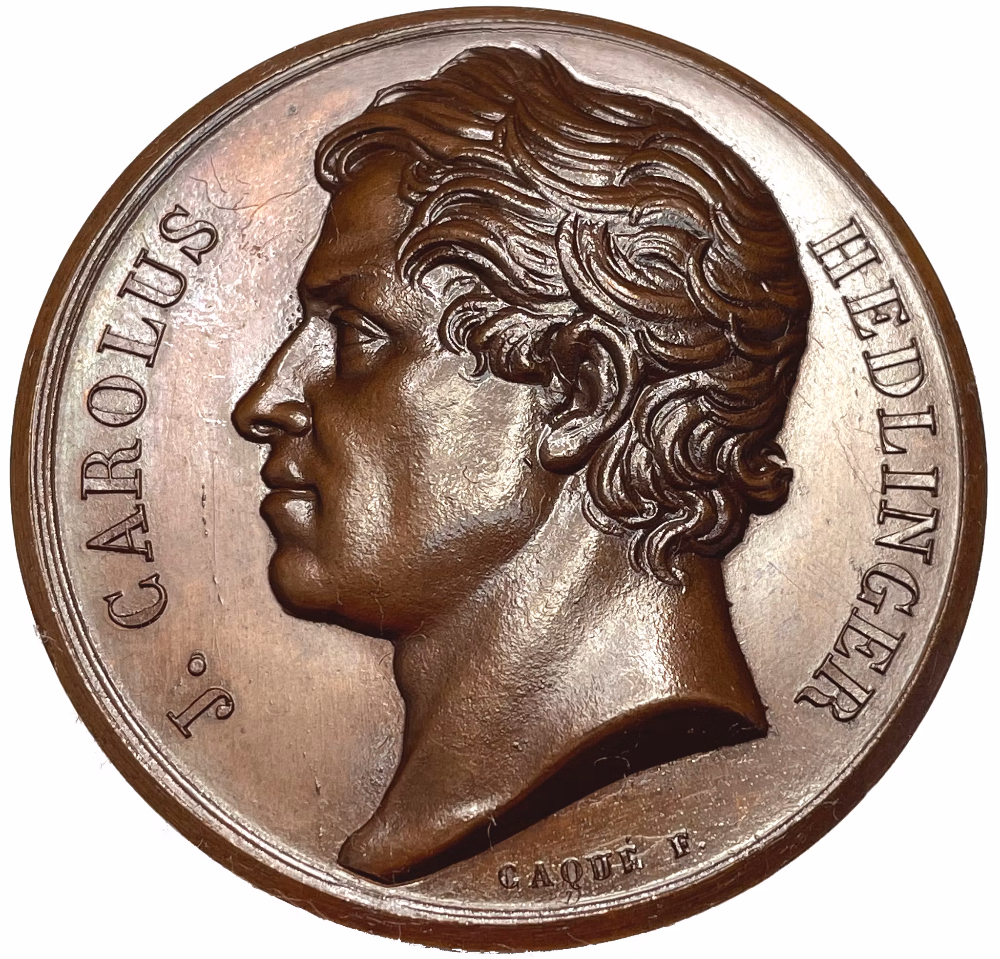 Johan Carl Hedlinger av Armand Chaqué 1824 - Vackert exemplar