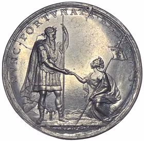 Gustav Vasas fortsatta, framgångsrika kamp för fädernäslandets befrielse av Carl Gustaf Hartman - Praktexemplar i tenn - Extremt sällsynt - RR