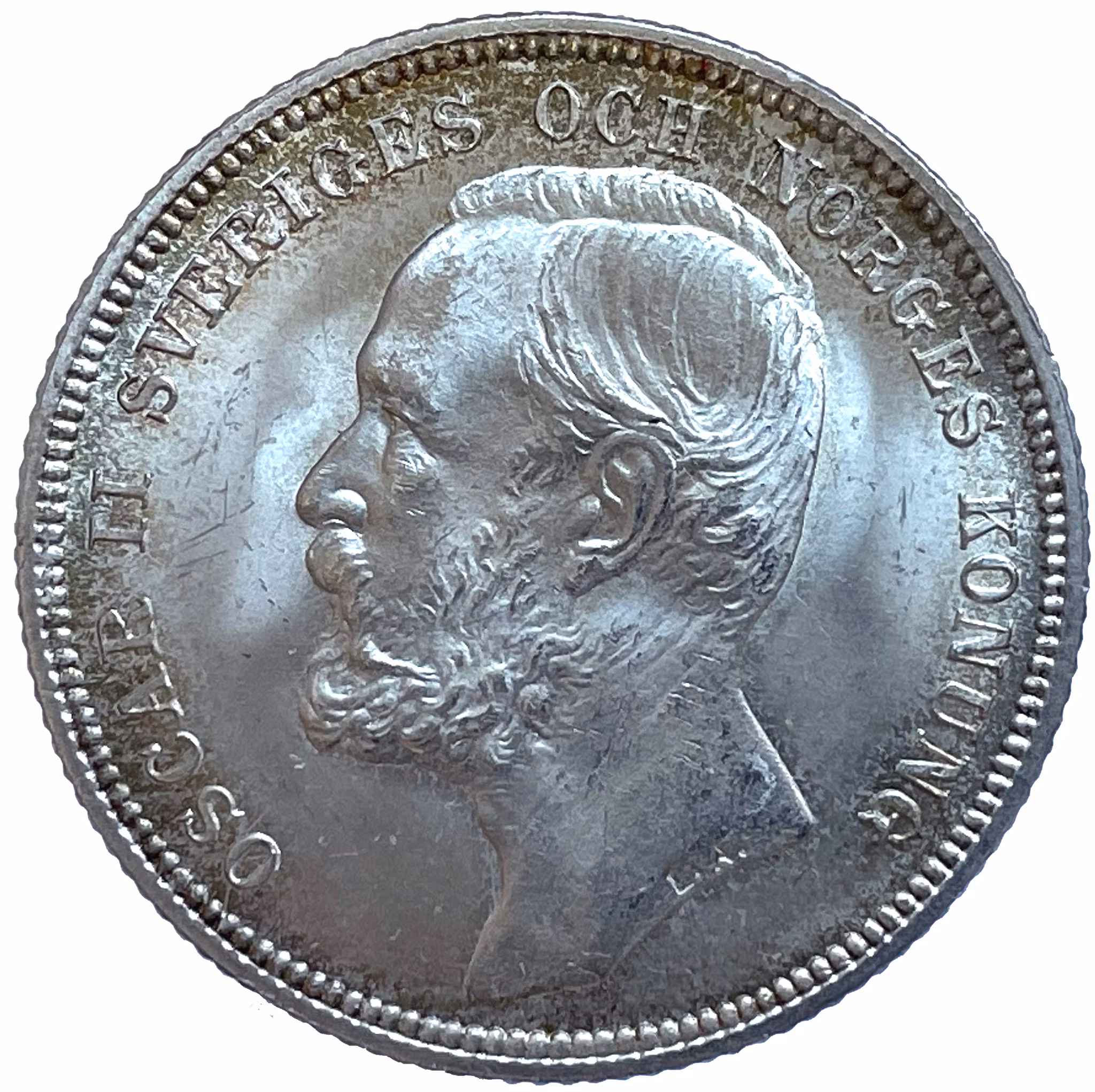 Oskar II - 1 Krona 1903 - Ett ocirkulerat toppexemplar
