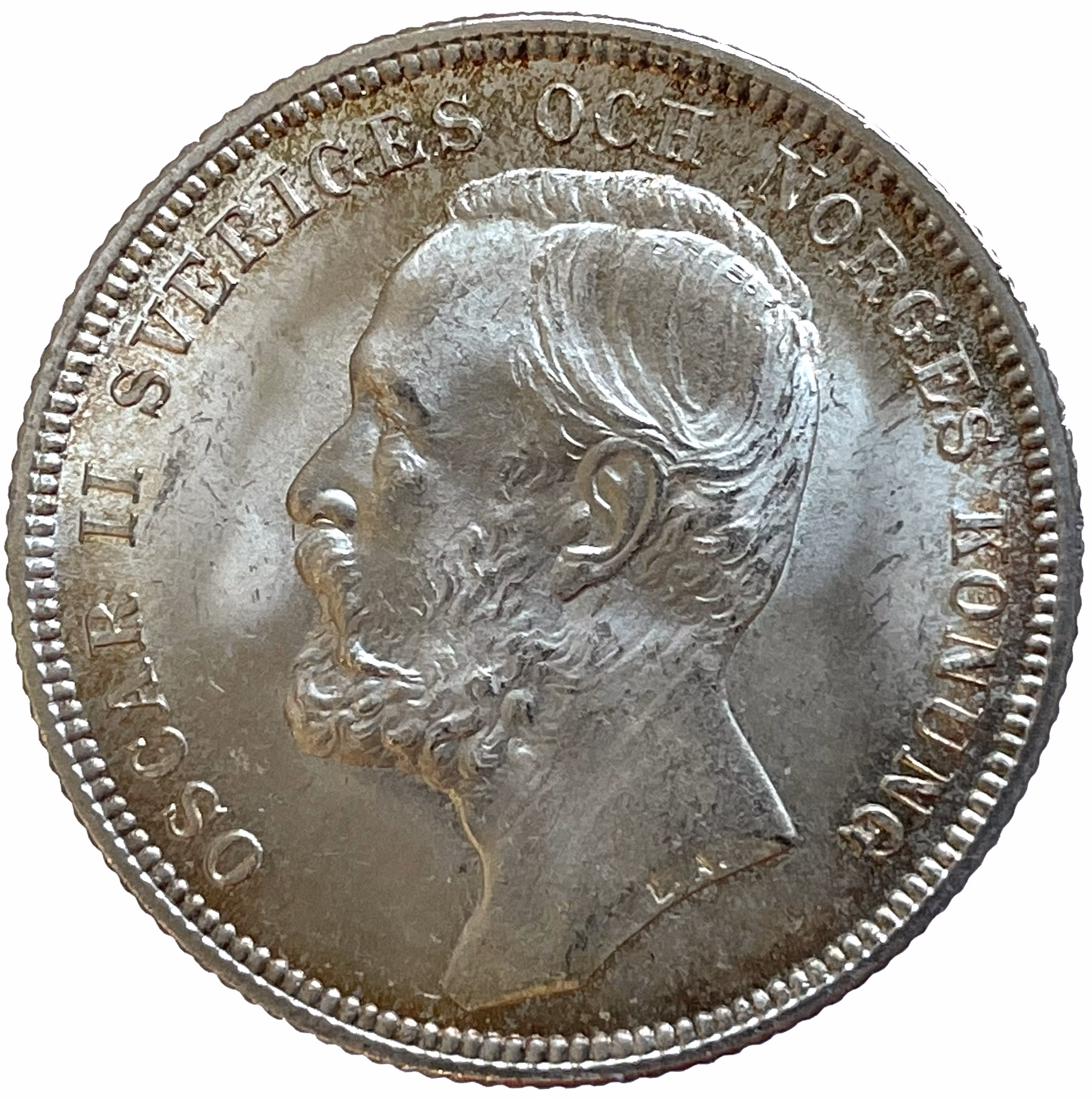 Oskar II - 1 Krona 1903 - Ett ocirkulerat toppexemplar