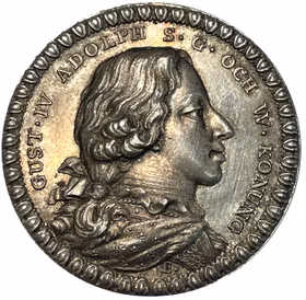 Konung Gustav IV Adolf anträde till riksstyrelsen den 1 november 1796 av Enhörning