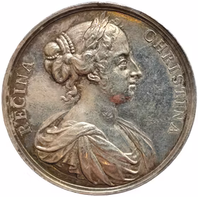 Gustav II Adolf och Kristina av Arvid Karlsteen ca 1682 av Arvid Karlsteen