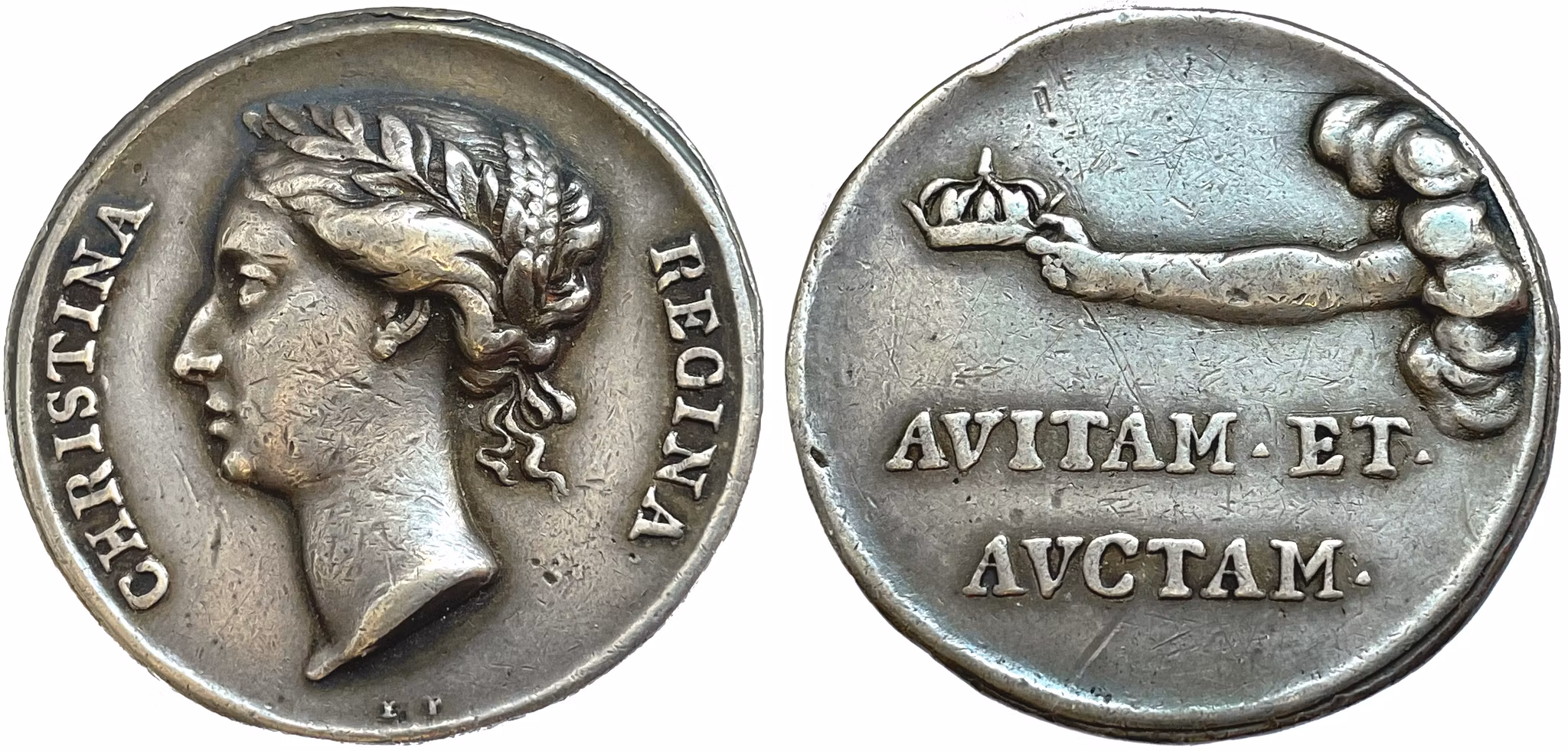 Kristinas kröning 1650 av Erich Parise