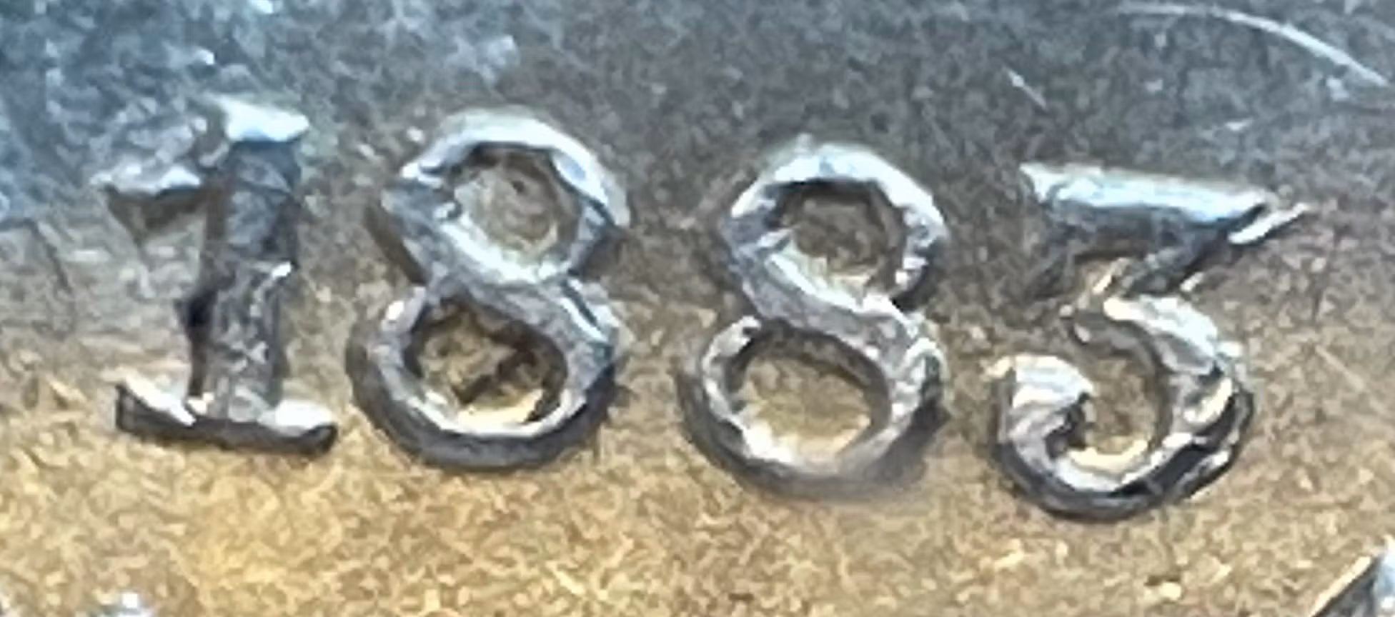 Oskar II - 50 Öre 1883 med ompunsad 3:a, tidigare odokumenterad - RAR?