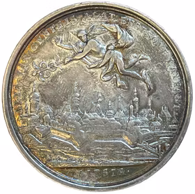 Segern vid Fraustadt och freden i Altranstädt 1706 av Müller