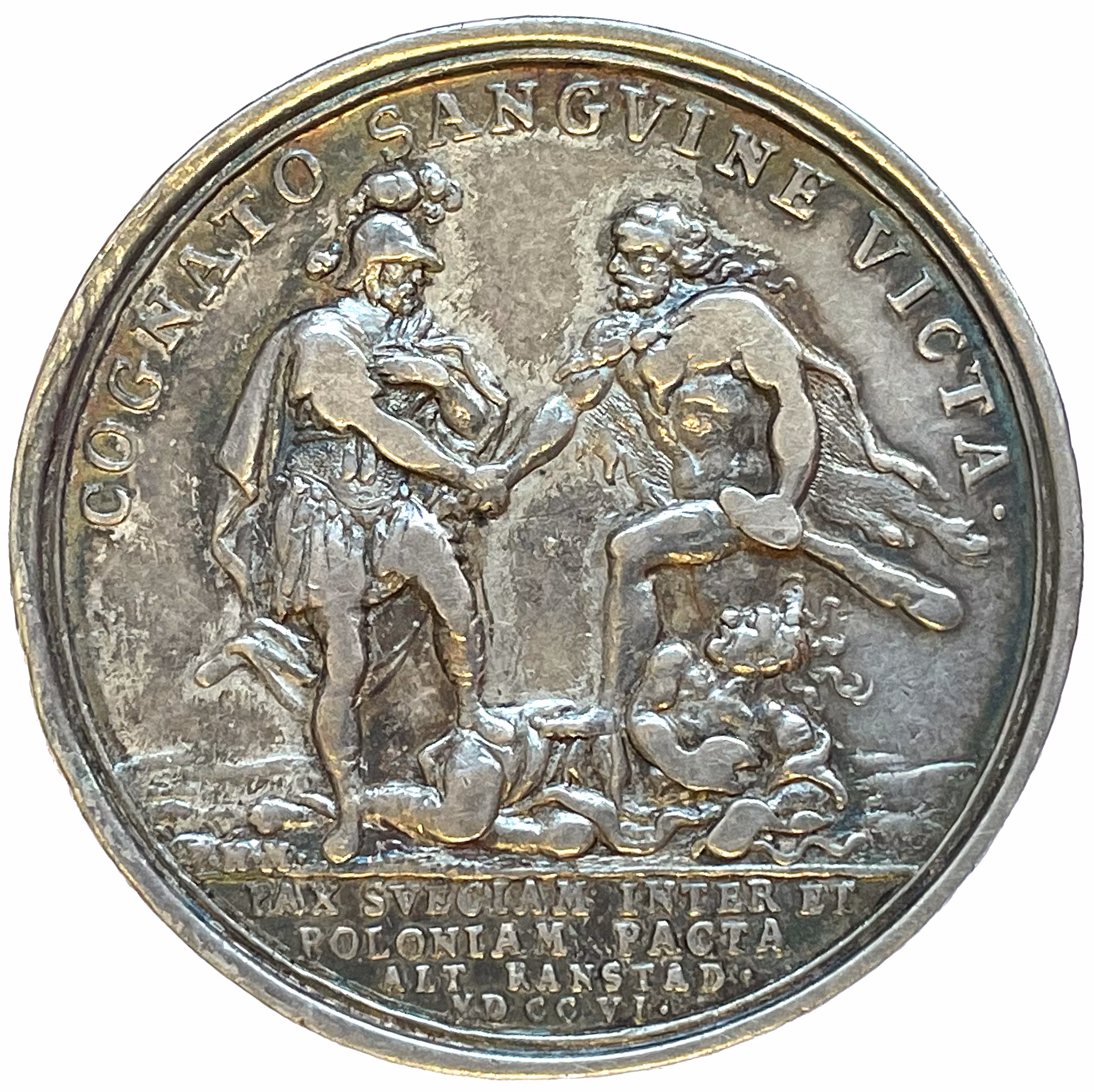 Segern vid Fraustadt och freden i Altranstädt 1706 av Müller