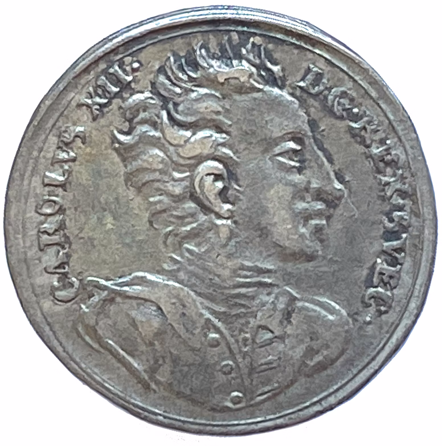 Karl XII utverkar fri religionsutövning i Schlesien 1707 - Ex samling Crona 1937:484