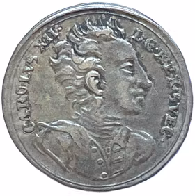 Karl XII utverkar fri religionsutövning i Schlesien 1707 - Ex samling Crona 1937:484