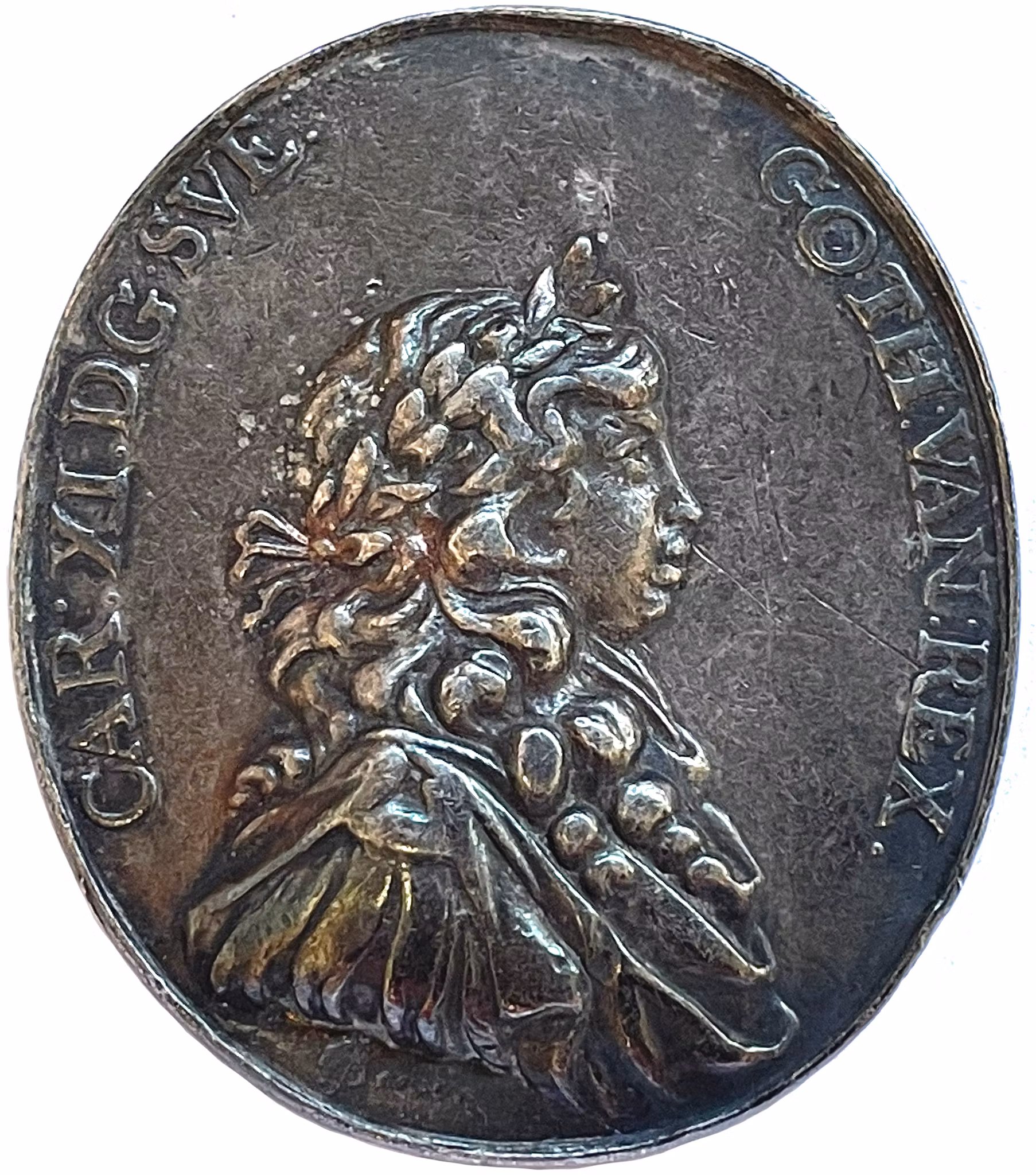 Karl XI 1665 - Konungens uppfostran och bildning inför sitt höga kall - av Breuer - Mycket sällsynt