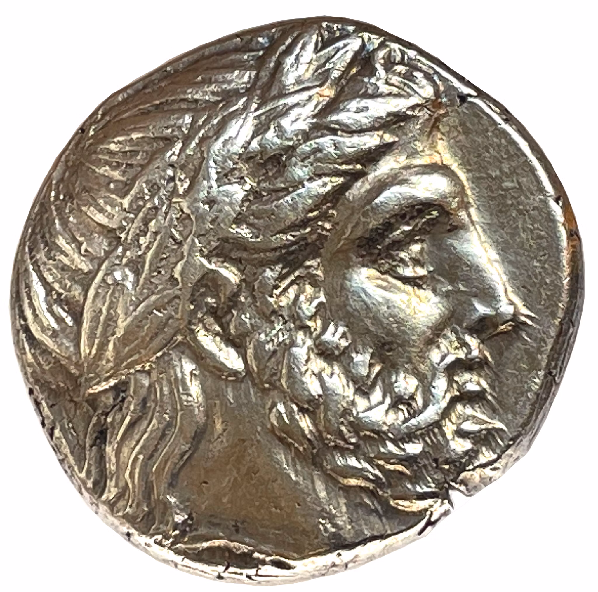 Philip II av Makedonien 359-336 f.Kr - Tetradrachm i mycket vacker kvalitet