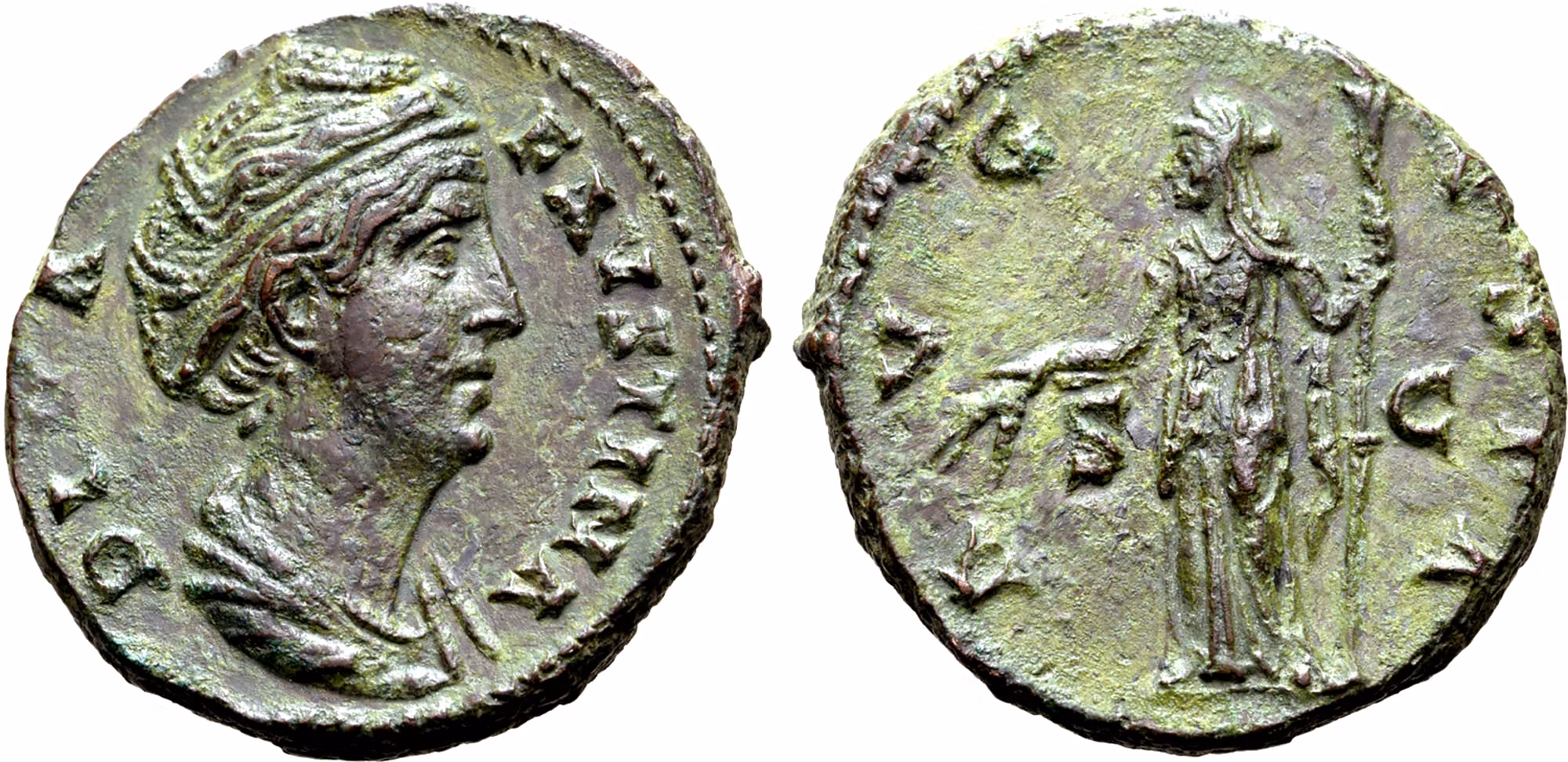 Faustina I (gift med Antoninus Pius) - Vacker As