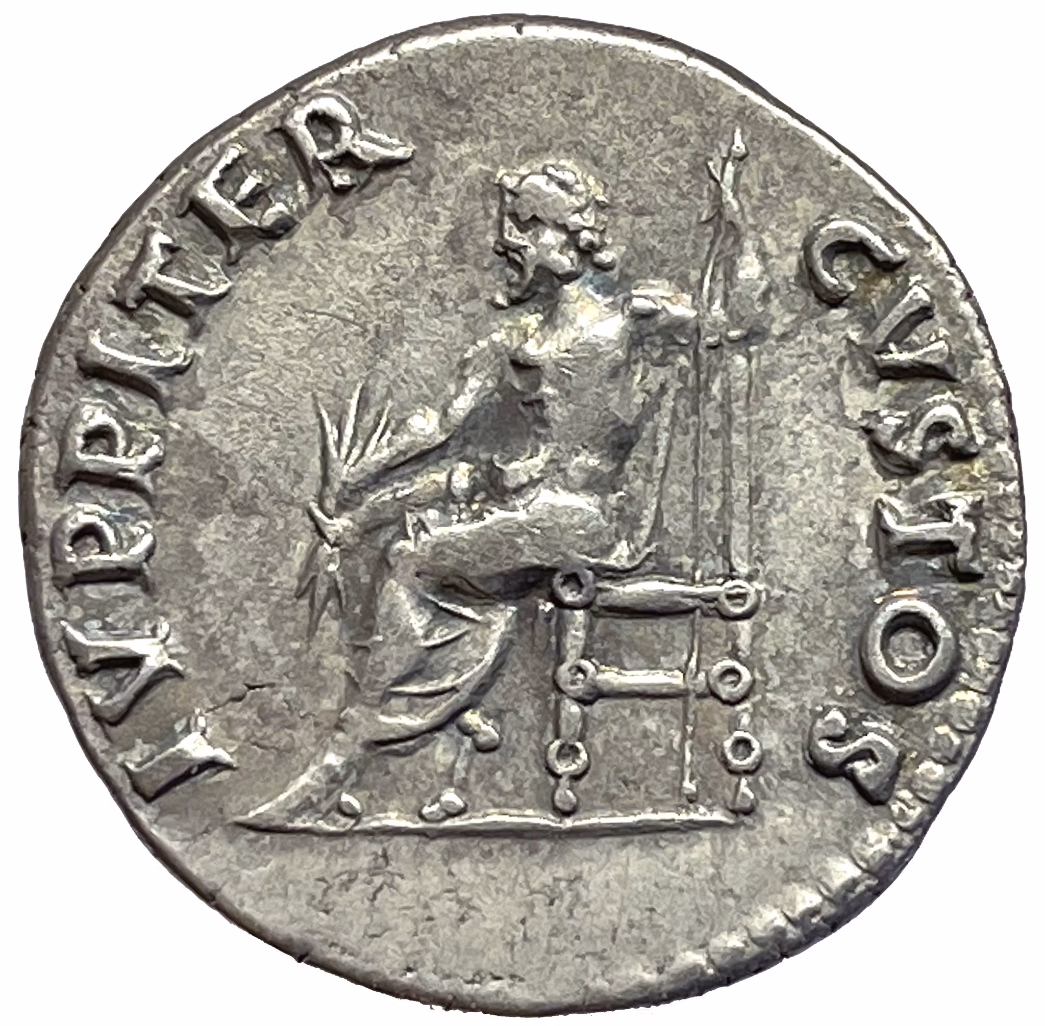 Nero 54-68 e.Kr - Vackert denar med mycket lyster - Sällsynt