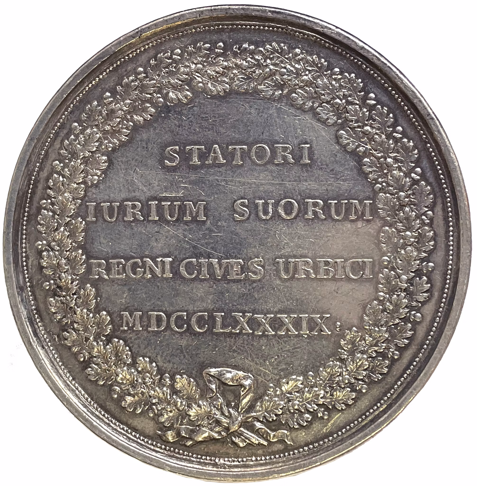 Gustav III - Borgerskapets priviliegier stadsfästs på riksdagen 1789 av Carl Enhörning