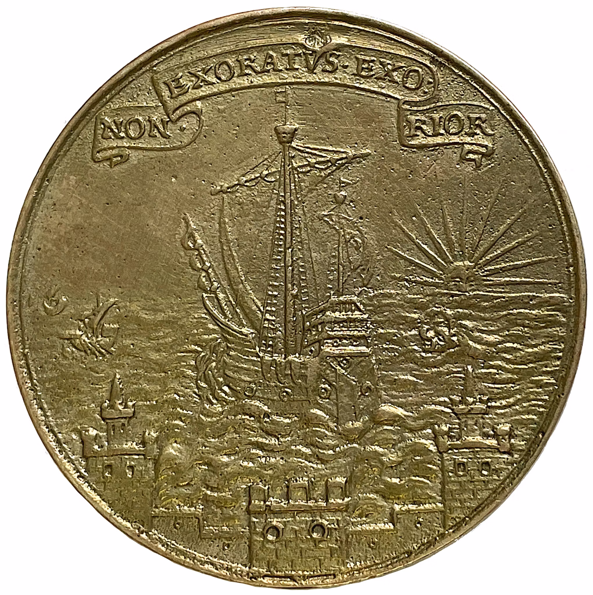 Gustrav II Adolf uppträder med Svenska hären i Tyskland 1630, Ex. auktion Wohlter 1938 - Mycket sällsynt