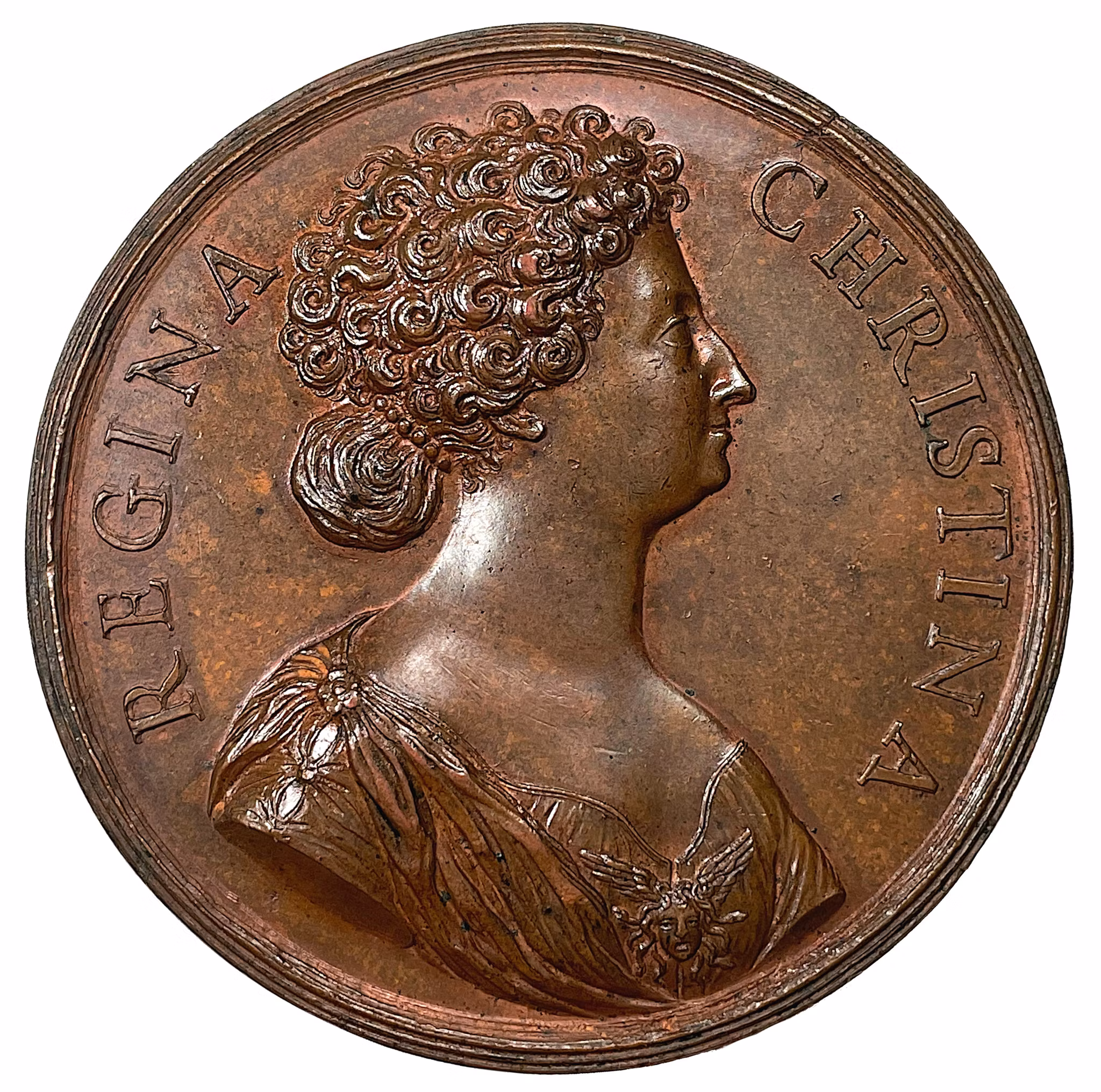 Kristinas lysande och makalösa snillegåvor av Battista Guglielmada, Ex. Cronas samling 1937:257 - MYCKET VACKER