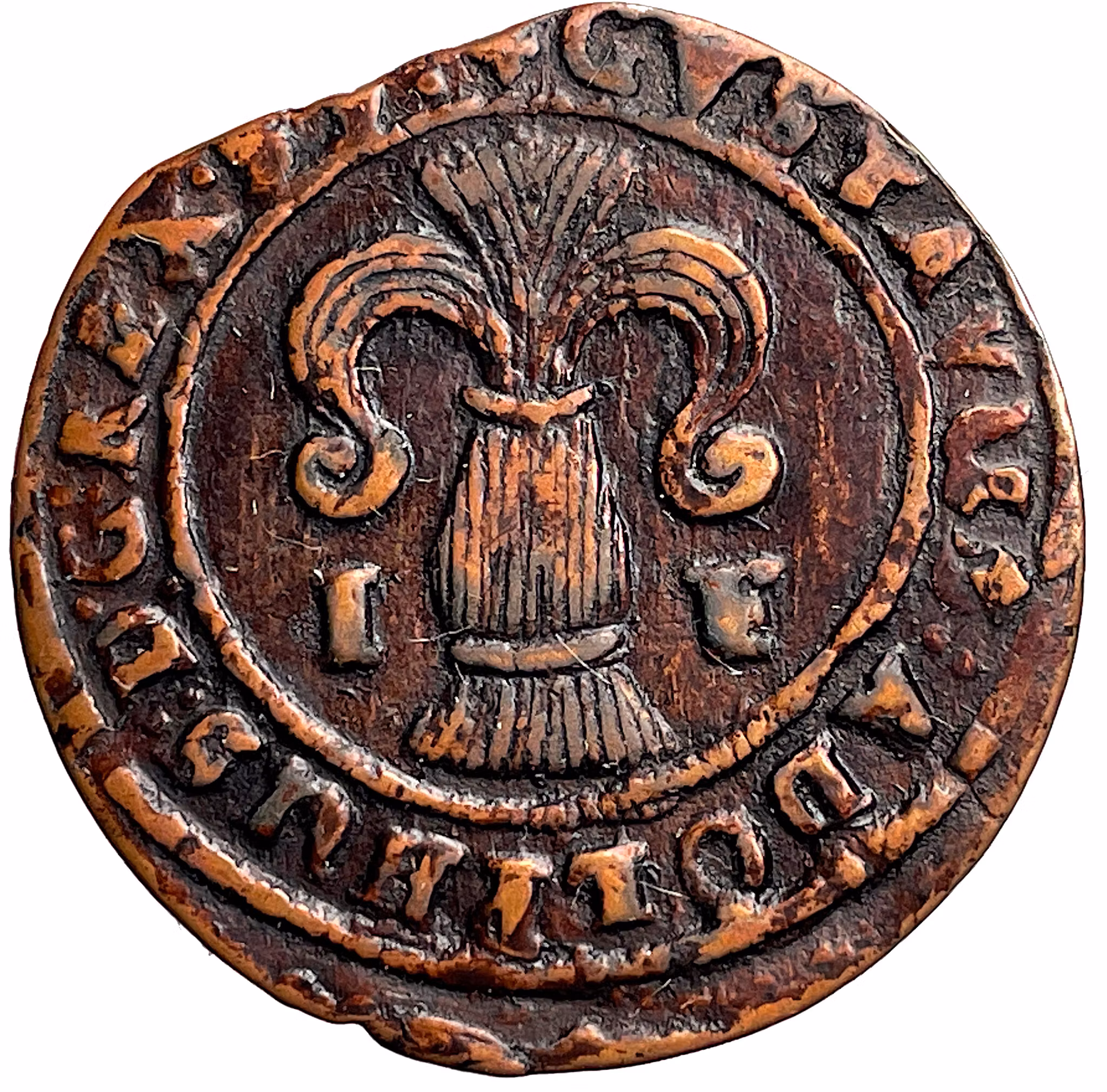 GIIA - Nyköping Fyrk 1629 - Mycket vackert och sällsynt i denna kvalitet