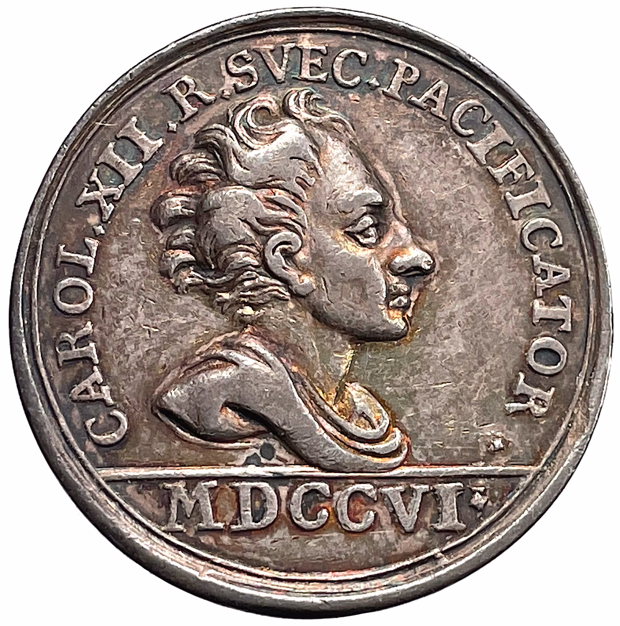 Karl XII - Efter den förkrossande segern vid Fraustadt den 13 februari 1706 tvingades Sachsarna till fred i Altranstädt de 14 september 1706