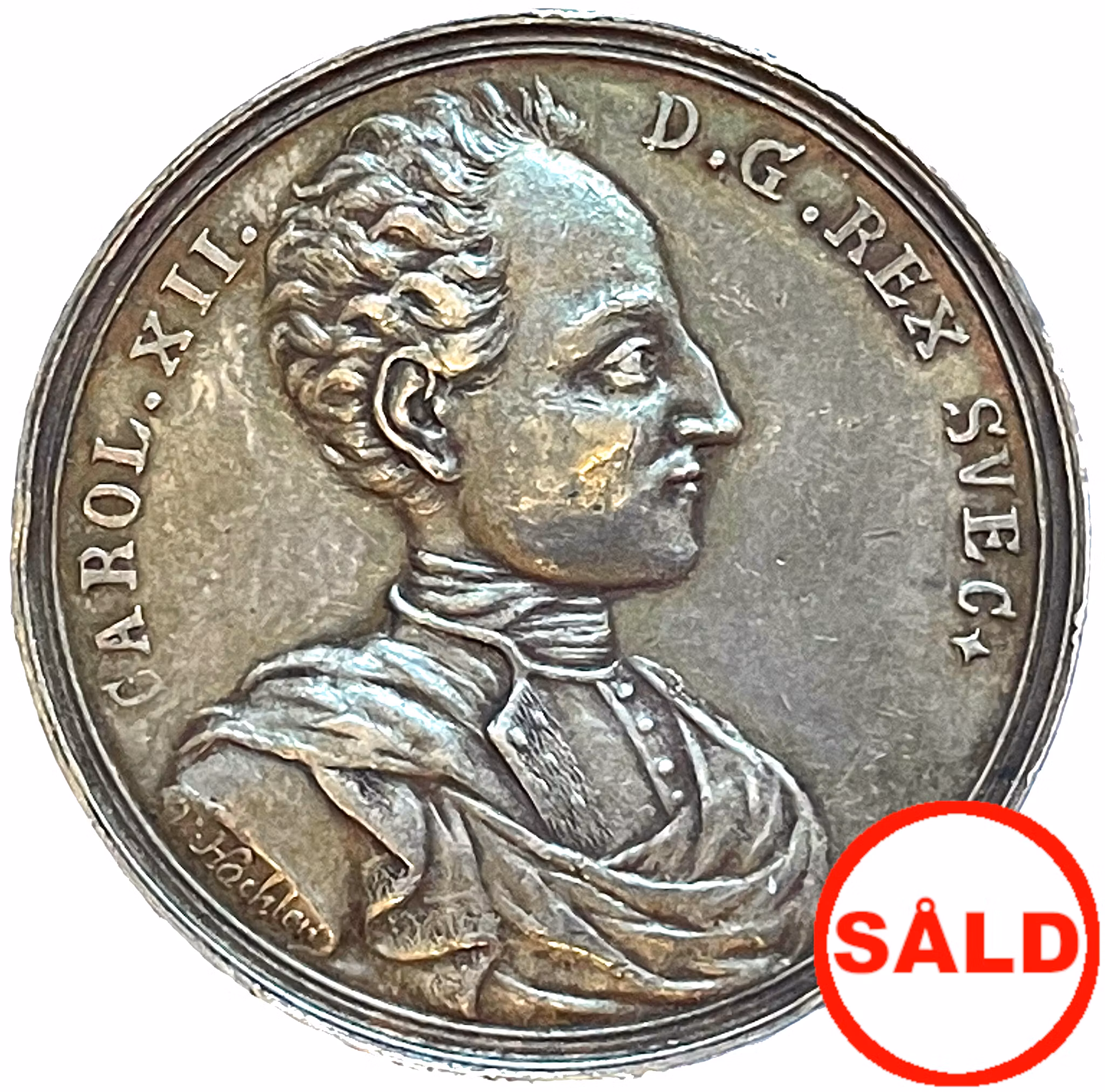 Konungens förtröstan på Gud och sin rättvisa sak, medan fienderna hota från alla sidor och slutligen innestänga honom i Stralsund 1715