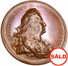 Fredrik I - Återkomsten från den resan till Hessen 1731 - PRAKTEXEMPLAR