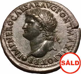 Romerska riket, Nero 54-68 e.Kr, Sestertie - BÄSTA EXEMPLARET!