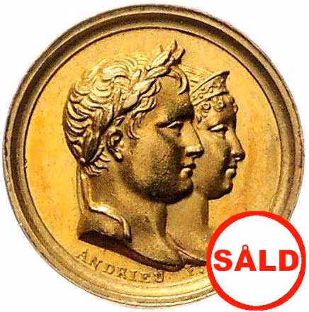 Frankrike, Napoléon Bonaparte, Kejsare 1804-1814/15, GULDMEDALJ 1811