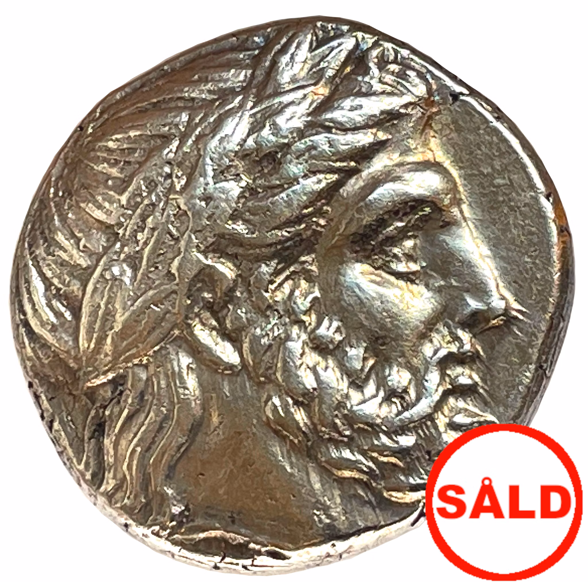 Philip II av Makedonien 359-336 f.Kr - Tetradrachm i mycket vacker kvalitet